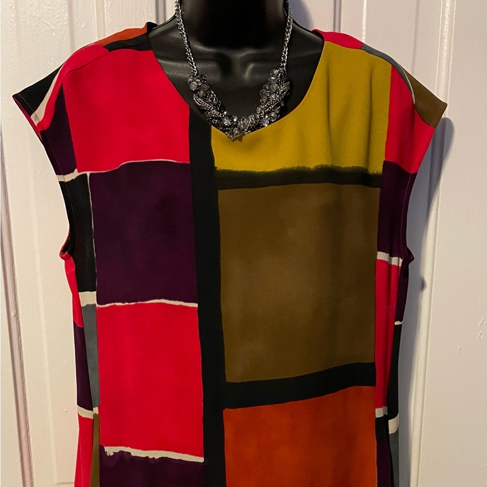 Women’s Size 6 Colorblock Loft Dress